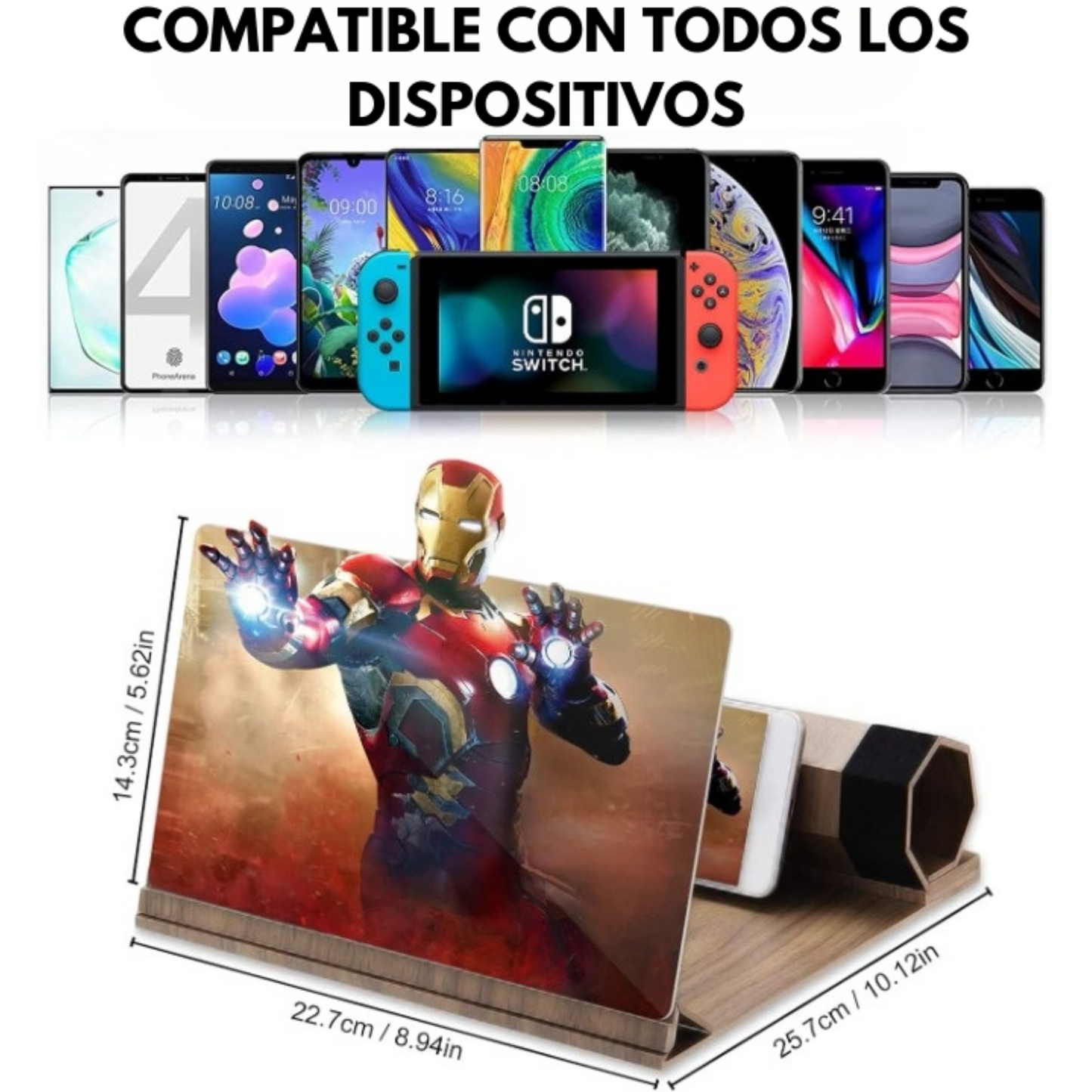 Amplificador de pantalla